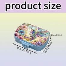 Load image into Gallery viewer, Flowers Diamond Painting Medicine Box Diamond Art Pill Storage Box for Art Craft