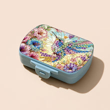 Load image into Gallery viewer, Flowers Diamond Painting Medicine Box Diamond Art Pill Storage Box for Art Craft