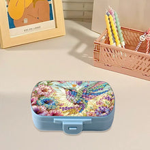 Load image into Gallery viewer, Flowers Diamond Painting Medicine Box Diamond Art Pill Storage Box for Art Craft