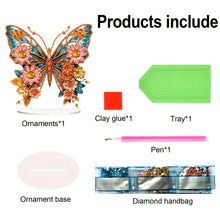 Load image into Gallery viewer, Acrylic Special Shape Teacup Gnome Desktop Diamond Art Kits Bedroom Table Decor