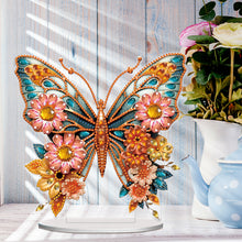 Load image into Gallery viewer, Acrylic Special Shape Teacup Gnome Desktop Diamond Art Kits Bedroom Table Decor