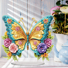 Load image into Gallery viewer, Acrylic Special Shape Teacup Gnome Desktop Diamond Art Kits Bedroom Table Decor