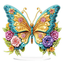 Load image into Gallery viewer, Acrylic Special Shape Teacup Gnome Desktop Diamond Art Kits Bedroom Table Decor