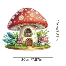 Load image into Gallery viewer, Acrylic Special Shape Teacup Gnome Desktop Diamond Art Kits Bedroom Table Decor