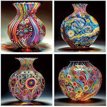 Load image into Gallery viewer, 4pcs Partial Special Diamond Painting Set - Art Vase (30*30CM)
