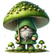 Load image into Gallery viewer, Diamond Painting - Full Round - Mushroom Gnome (40*40CM)