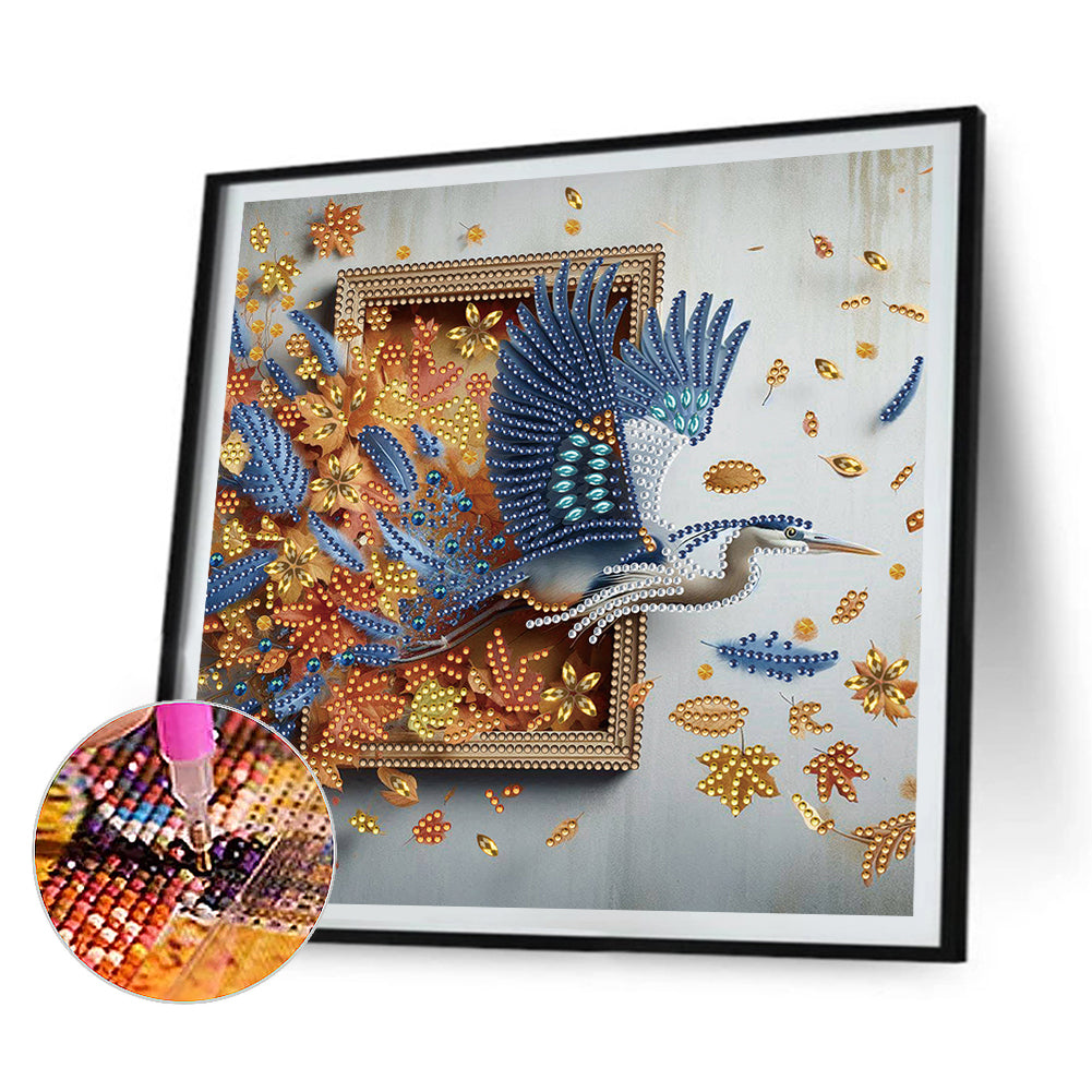 4pcs Partial Special Diamond Painting Set - Escape From The Frame (30*30CM)