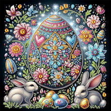 Load image into Gallery viewer, Diamond Painting - Partial Special Shaped - Easter Eggs (30*30CM)