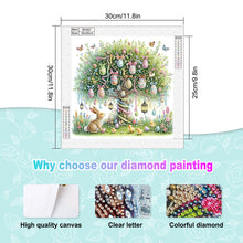 Load image into Gallery viewer, Diamond Painting - Partial Special Shaped - Easter Eggs (30*30CM)