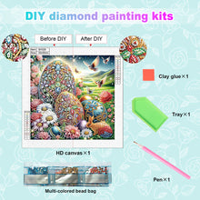 Load image into Gallery viewer, Diamond Painting - Partial Special Shaped - Easter Eggs (30*30CM)