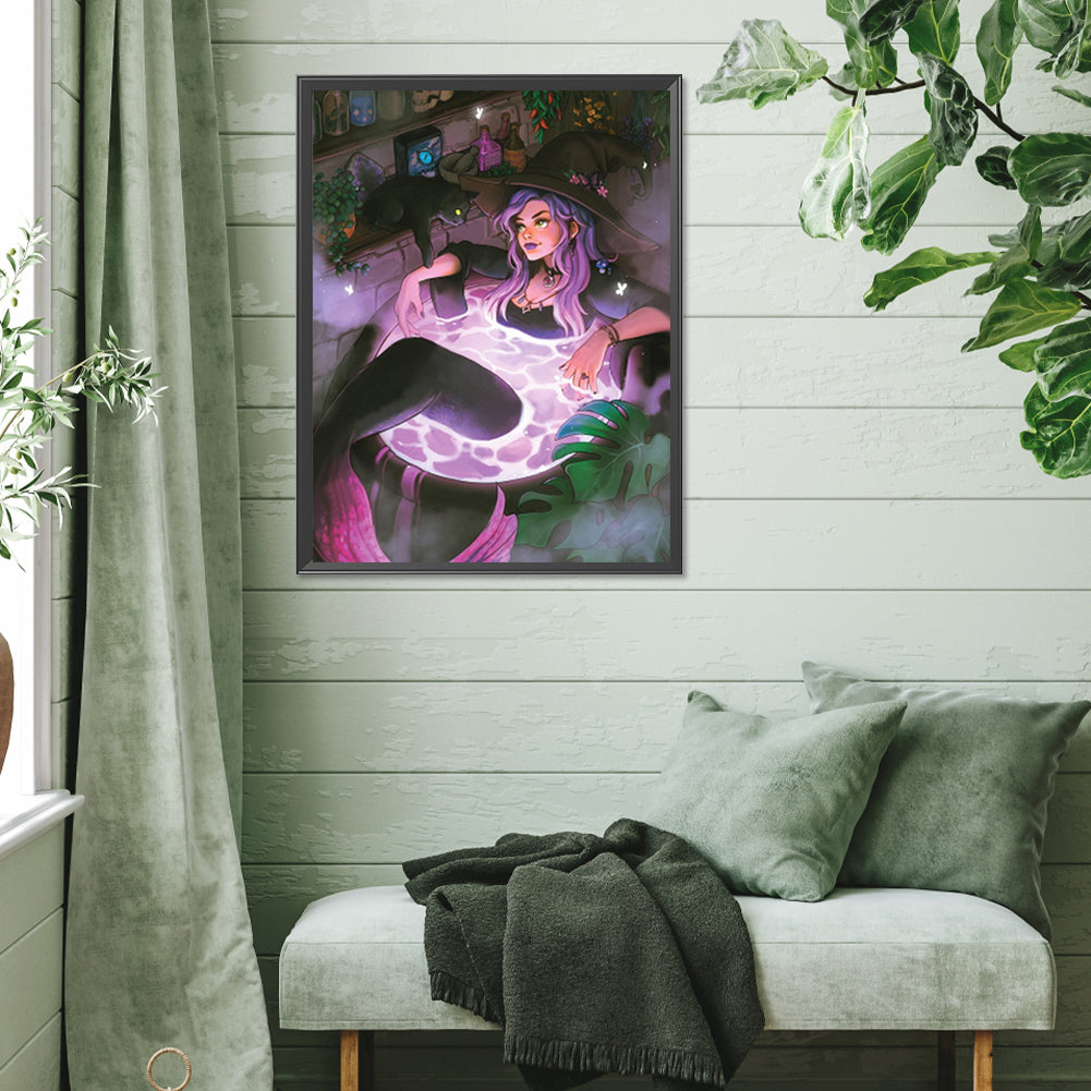 Diamond Painting - Full Square - Mermaid (30*40CM)