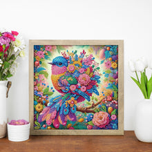 Load image into Gallery viewer, Diamond Painting - Partial Special Shaped - Flowers And Birds (30*30CM)