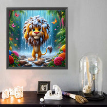 Load image into Gallery viewer, Diamond Painting - Full Round - Lion (40*40CM)