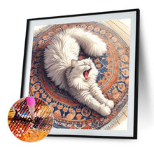 Load image into Gallery viewer, Diamond Painting - Full Round - White Cat (40*40CM)