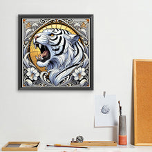 Load image into Gallery viewer, Diamond Painting - Full Square - White Tiger (40*40CM)