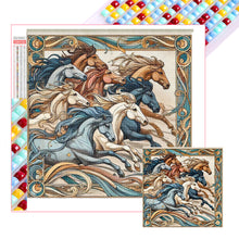 Load image into Gallery viewer, Diamond Painting - Full Square - Galloping Horse (40*40CM)