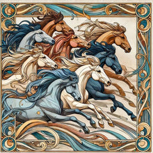 Load image into Gallery viewer, Diamond Painting - Full Square - Galloping Horse (40*40CM)