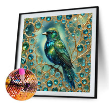 Load image into Gallery viewer, Diamond Painting - Full Square - Glass Kingfisher (30*30CM)