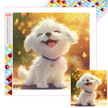 Load image into Gallery viewer, Diamond Painting - Full Square - Sunny Dog (30*30CM)