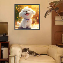 Load image into Gallery viewer, Diamond Painting - Full Square - Sunny Dog (30*30CM)
