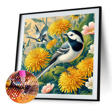 Load image into Gallery viewer, Diamond Painting - Full Square - Chrysanthemum Bird (30*30CM)