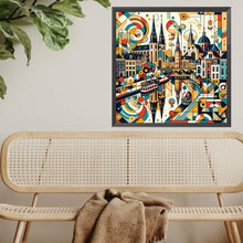 Load image into Gallery viewer, Diamond Painting - Full Square - Geometric City (40*40CM)