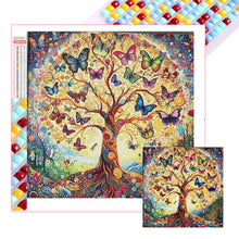 Load image into Gallery viewer, Diamond Painting - Full Square - Butterfly Tree (40*40CM)