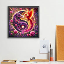 Load image into Gallery viewer, Diamond Painting - Full Square - Yin Yang Dragon And Phoenix (40*40CM)