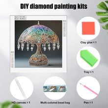 Load image into Gallery viewer, Diamond Painting - Partial Special Shaped - Crystal Retro Lamp (30*30CM)