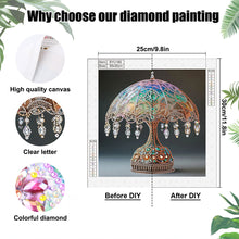 Load image into Gallery viewer, Diamond Painting - Partial Special Shaped - Crystal Retro Lamp (30*30CM)