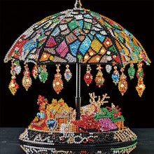 Load image into Gallery viewer, Diamond Painting - Partial Special Shaped - Crystal Retro Lamp (30*30CM)