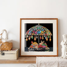 Load image into Gallery viewer, Diamond Painting - Partial Special Shaped - Crystal Retro Lamp (30*30CM)