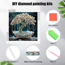 Load image into Gallery viewer, Diamond Painting - Partial Special Shaped - Crystal Retro Tree (30*30CM)