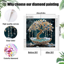 Load image into Gallery viewer, Diamond Painting - Partial Special Shaped - Crystal Retro Tree (30*30CM)