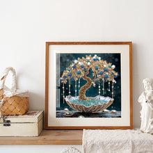 Load image into Gallery viewer, Diamond Painting - Partial Special Shaped - Crystal Retro Tree (30*30CM)
