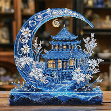 Load image into Gallery viewer, Diamond Painting - Partial Special Shaped - Crystal Crescent Castle (30*30CM)