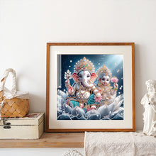 Load image into Gallery viewer, Diamond Painting - Partial Special Shaped - Ganesha Religion (30*30CM)