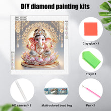Load image into Gallery viewer, Diamond Painting - Partial Special Shaped - Ganesha Religion (30*30CM)