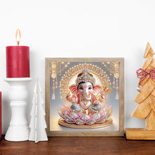 Load image into Gallery viewer, Diamond Painting - Partial Special Shaped - Ganesha Religion (30*30CM)