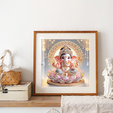 Load image into Gallery viewer, Diamond Painting - Partial Special Shaped - Ganesha Religion (30*30CM)
