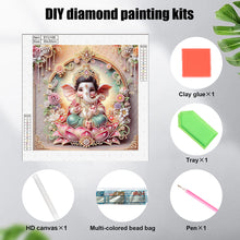 Load image into Gallery viewer, Diamond Painting - Partial Special Shaped - Ganesha Religion (30*30CM)