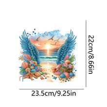 Load image into Gallery viewer, Acrylic Special Shape Love Beach Diamond Painting Hanging Pendant for Art Crafts