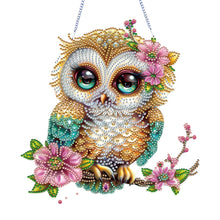 Load image into Gallery viewer, Acrylic Special Shape Love Beach Diamond Painting Hanging Pendant for Art Crafts