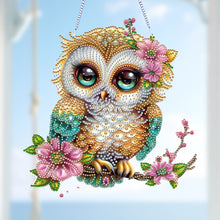 Load image into Gallery viewer, Acrylic Special Shape Love Beach Diamond Painting Hanging Pendant for Art Crafts