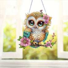 Load image into Gallery viewer, Acrylic Special Shape Love Beach Diamond Painting Hanging Pendant for Art Crafts