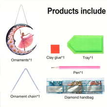 Load image into Gallery viewer, Acrylic Special Shaped Exquisite Pattern 5D DIY Diamond Art Hanging Decorations