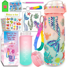Load image into Gallery viewer, 600ml DIY Diamond Painting Water Cup Water Bottle Diamond Painting Kit for Girls