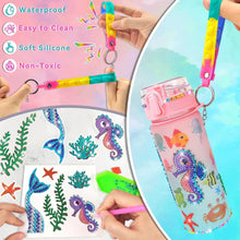 Load image into Gallery viewer, 600ml DIY Diamond Painting Water Cup Water Bottle Diamond Painting Kit for Girls