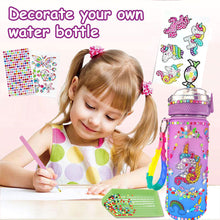 Load image into Gallery viewer, 600ml DIY Diamond Painting Water Cup Water Bottle Diamond Painting Kit for Girls