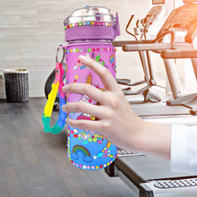 Load image into Gallery viewer, 600ml DIY Diamond Painting Water Cup Water Bottle Diamond Painting Kit for Girls